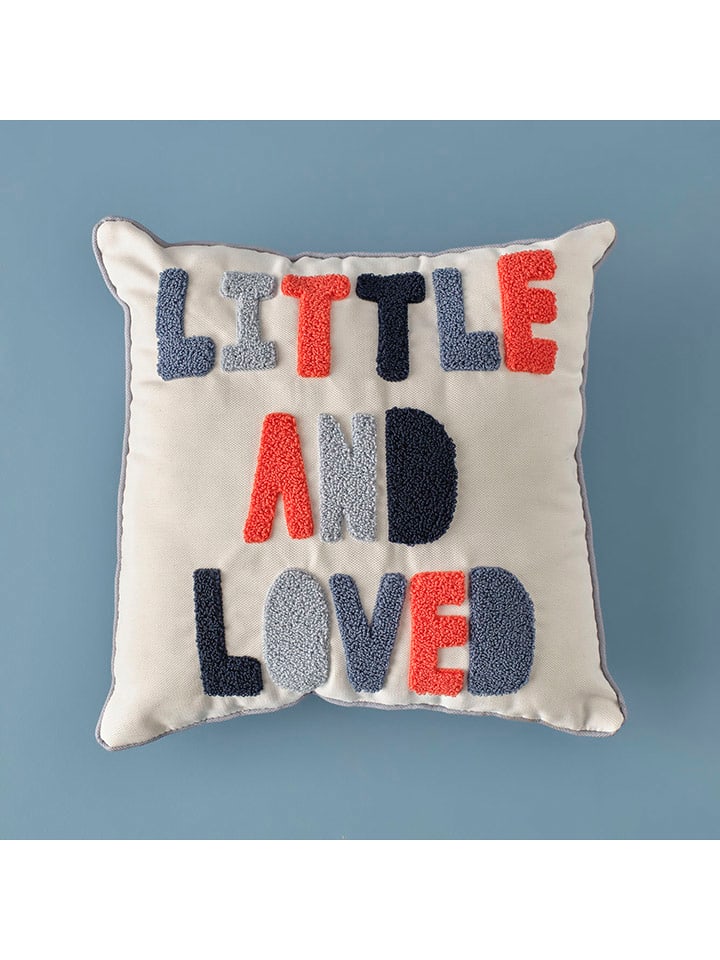 BELLA MAISON Kissenhülle "Marine" in Bunt - 46% | Größe 35x35 cm | Dekokissen
