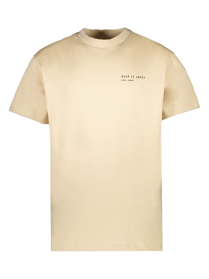 Cars Jeans Shirt "Lemonlaw" in Beige - 62% | Größe XL | Herren-plussize