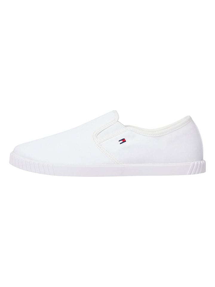 Tommy Hilfiger Shoes Leder-Sneakers in Weiß - 31% | Größe 38 | Damen-sneakers