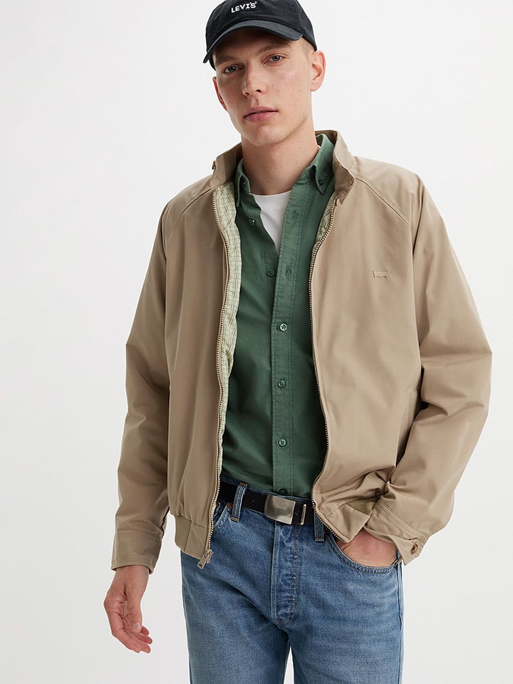 Levi's Übergangsjacke in Beige - 77% | Größe S | Herren-plussize