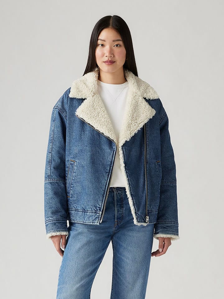 Levi's Jeansjacke in Blau - 63% | Größe M | Damenjacken