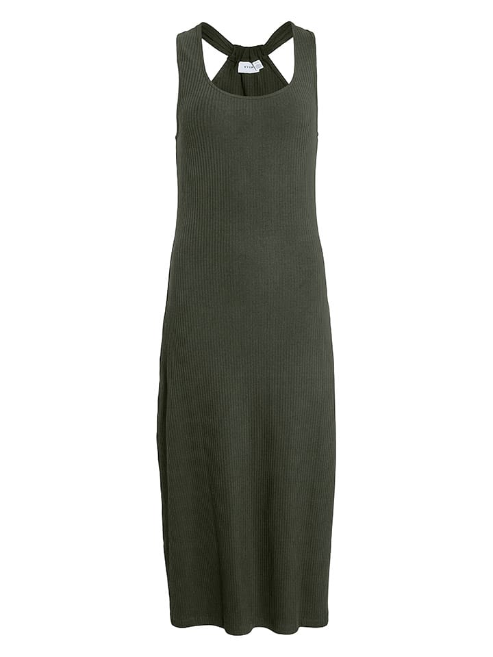 Vila Kleid in Khaki - 30% | Größe M | Damen-kleider