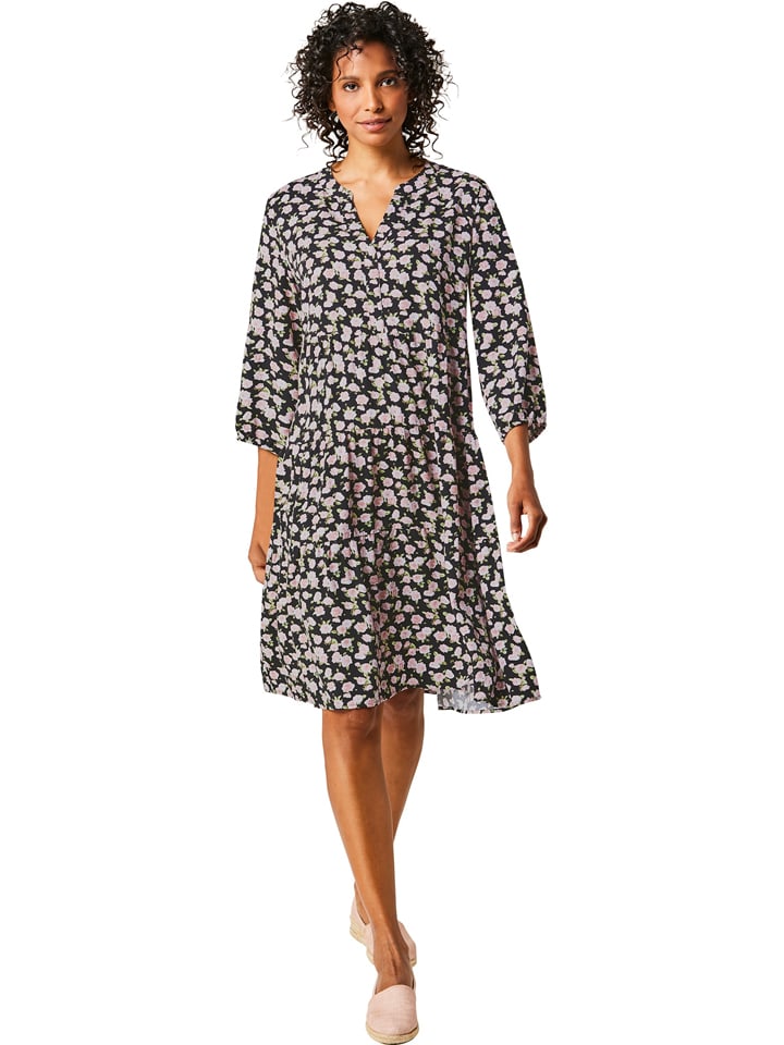 WITT WEIDEN Kleid in Schwarz/ Rosa - 65% | Größe 36 | Damen-kleider