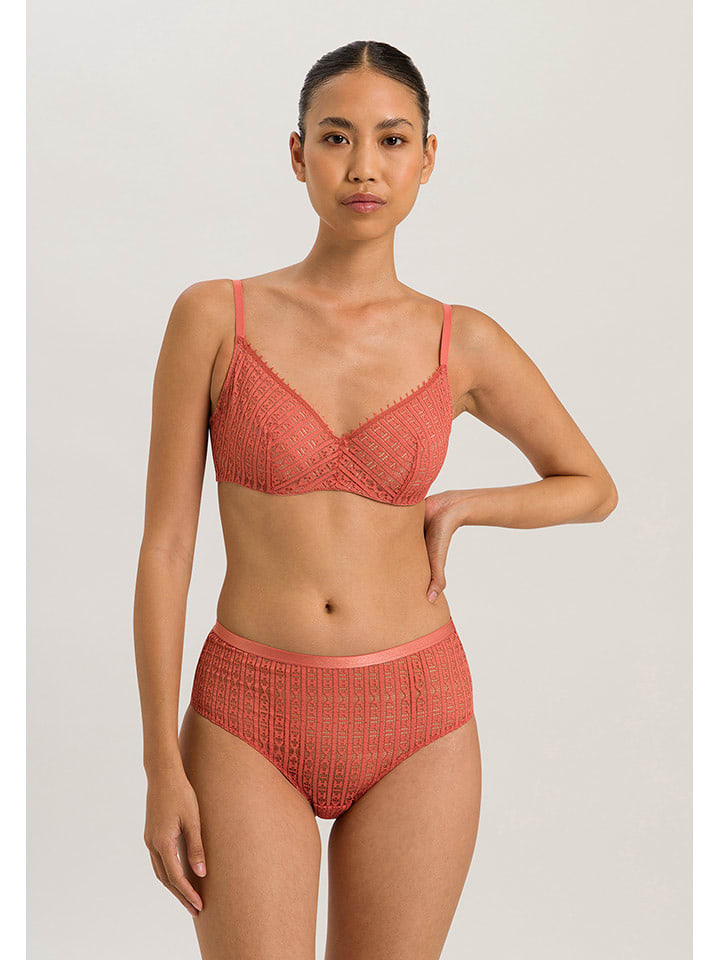 Hanro Bügel-BH in Orange - 80% | Größe 80C | Damen-bhs