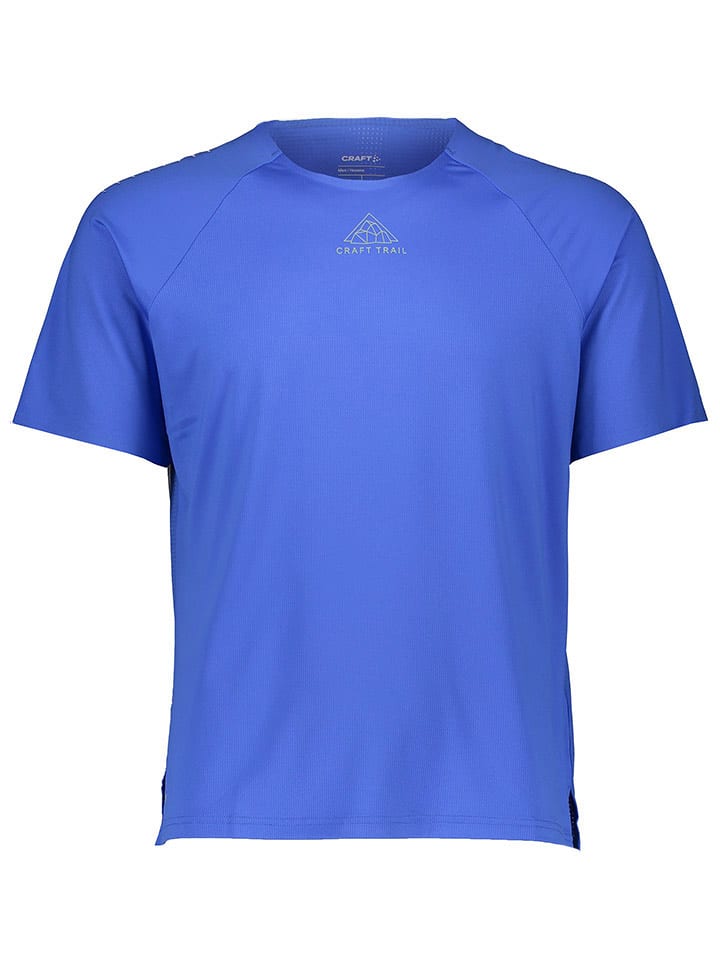 Craft Laufshirt "Pro Trail" in Blau - 64% | Größe L | Herren-sportshirts