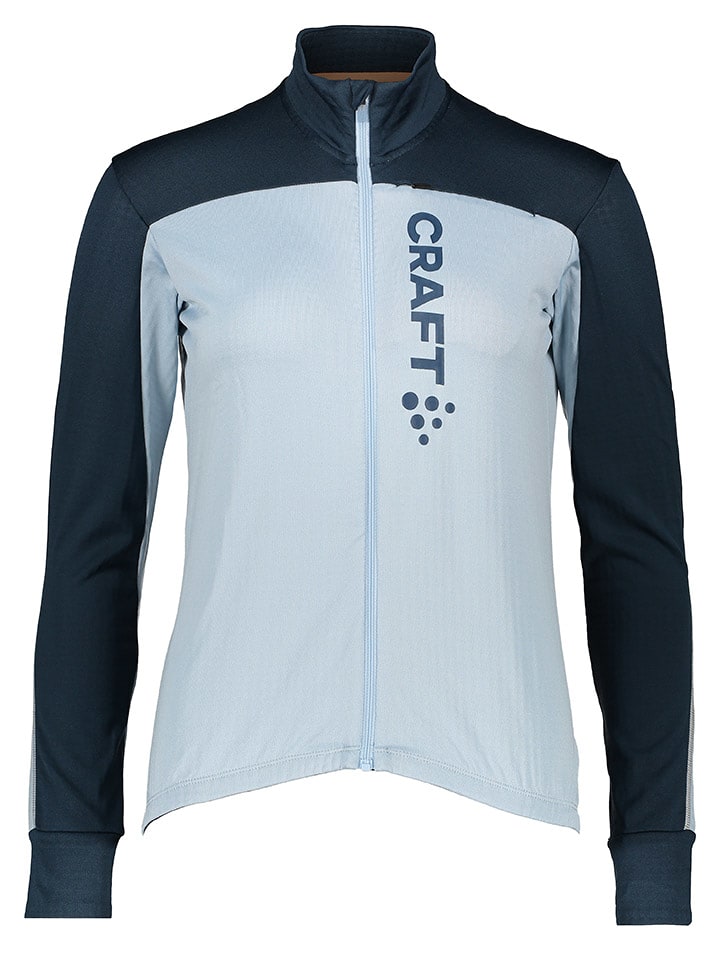 Craft Fahrradjacke "Core Bike SubZ" in Hellblau/ Dunkelblau - 73% | Größe XL | Damen-outdoorjacken