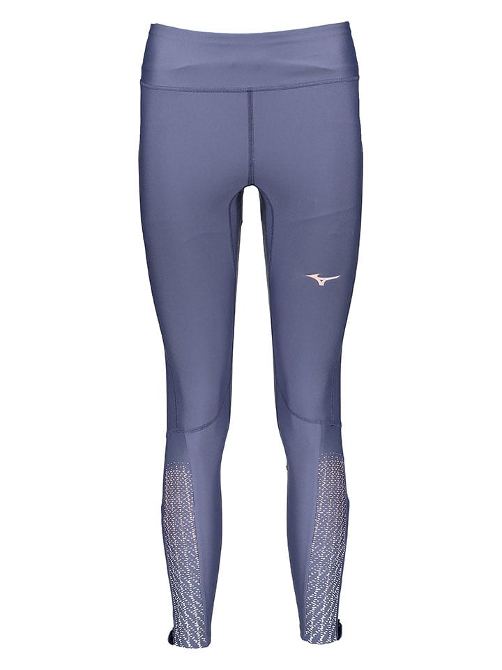 Mizuno Funktionsleggings "Premium" in Blau - 66% | Größe L | Damen-sporthosen