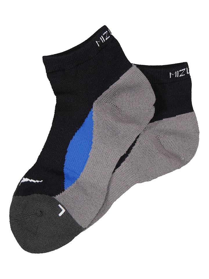 Mizuno Sportsocken in Schwarz/ Blau/ Grau - 40% | Größe M | Herren-sportausruestung
