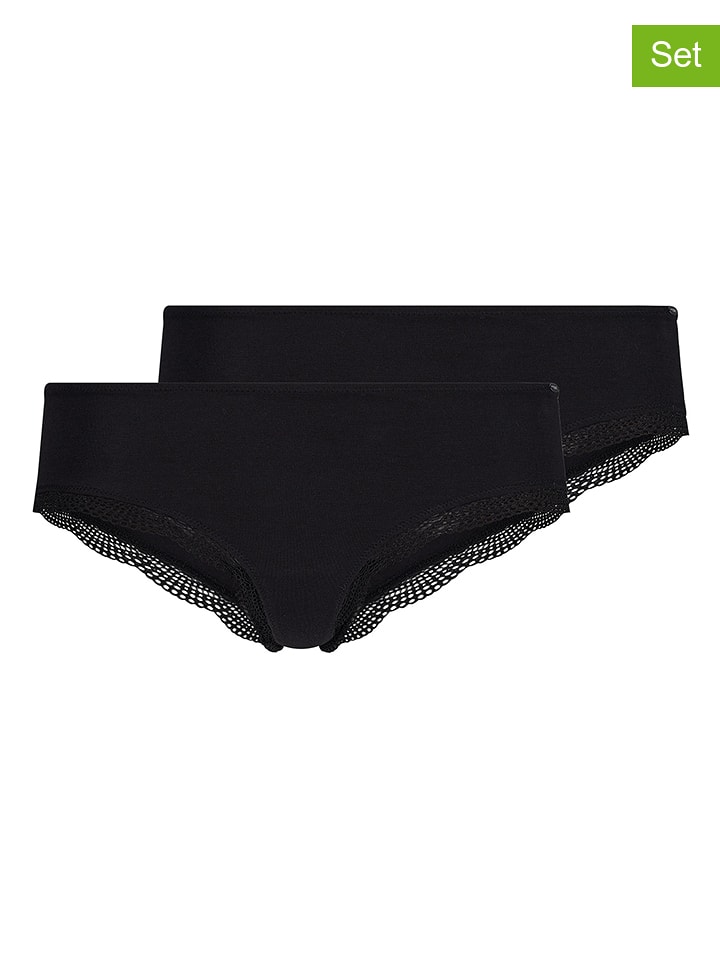 Skiny 2er-Set: Pantys in Schwarz - 46% | Größe 38 | Damen-unterteile