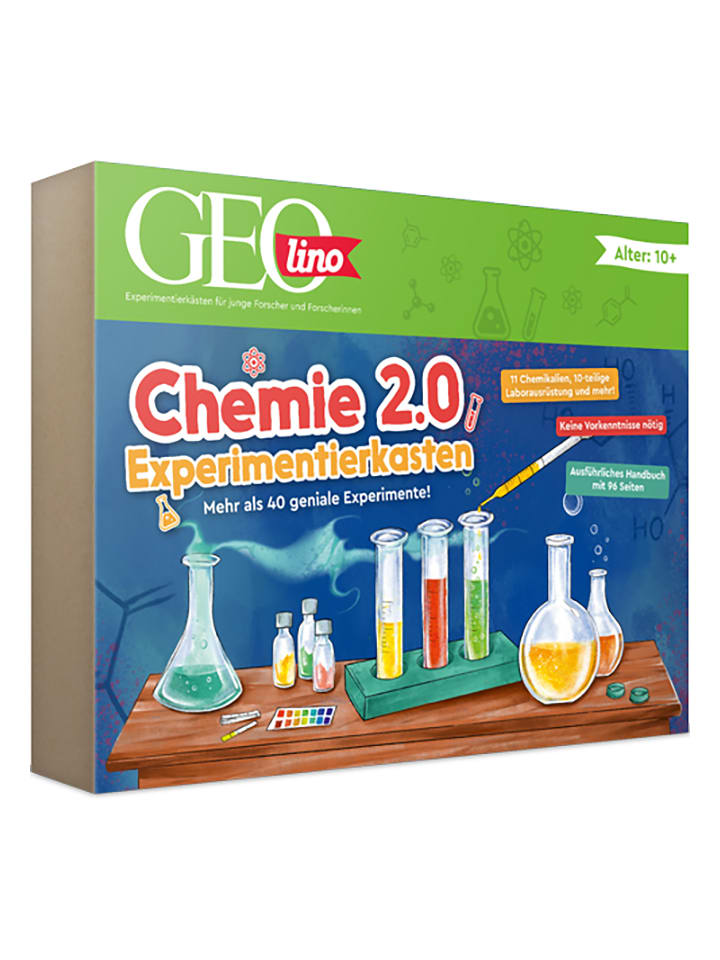 FRANZIS GEOlino Chemie 2.0 Experimentierkasten - ab 10 Jahren - 17% | Experimentieren-spielzeug