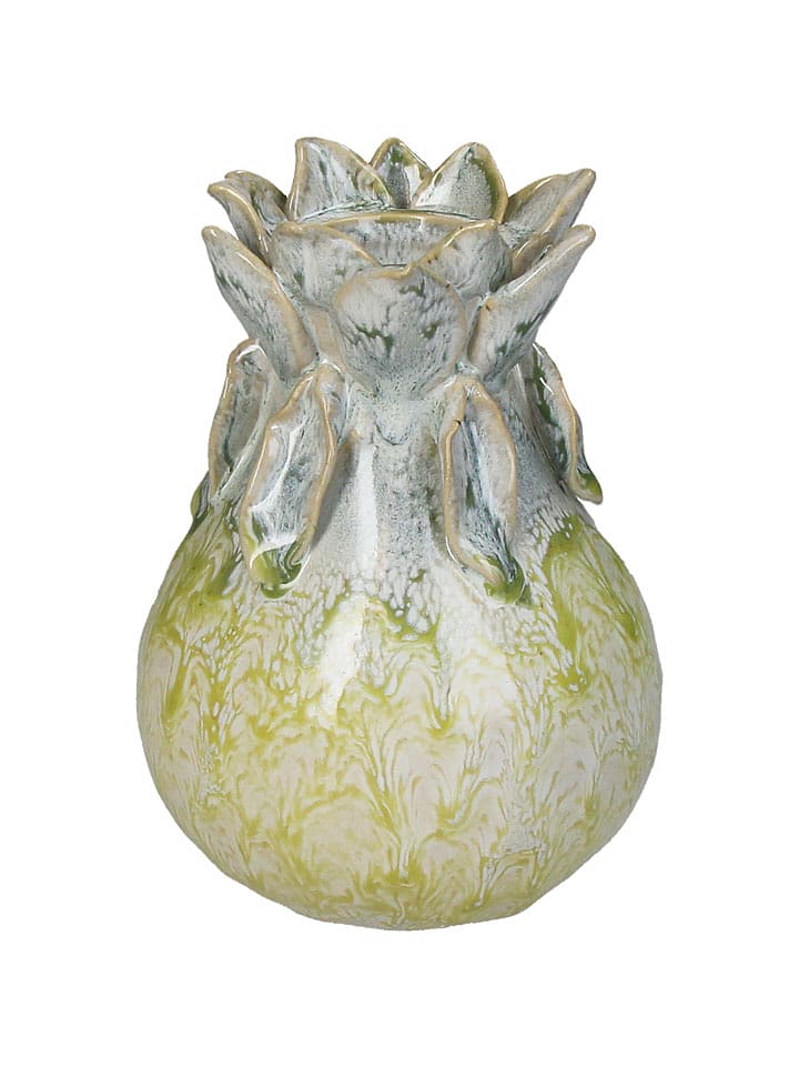 Kersten Vase in Grün - (H)15 x Ø 11,5 cm - 17% | Kerzen-vasen