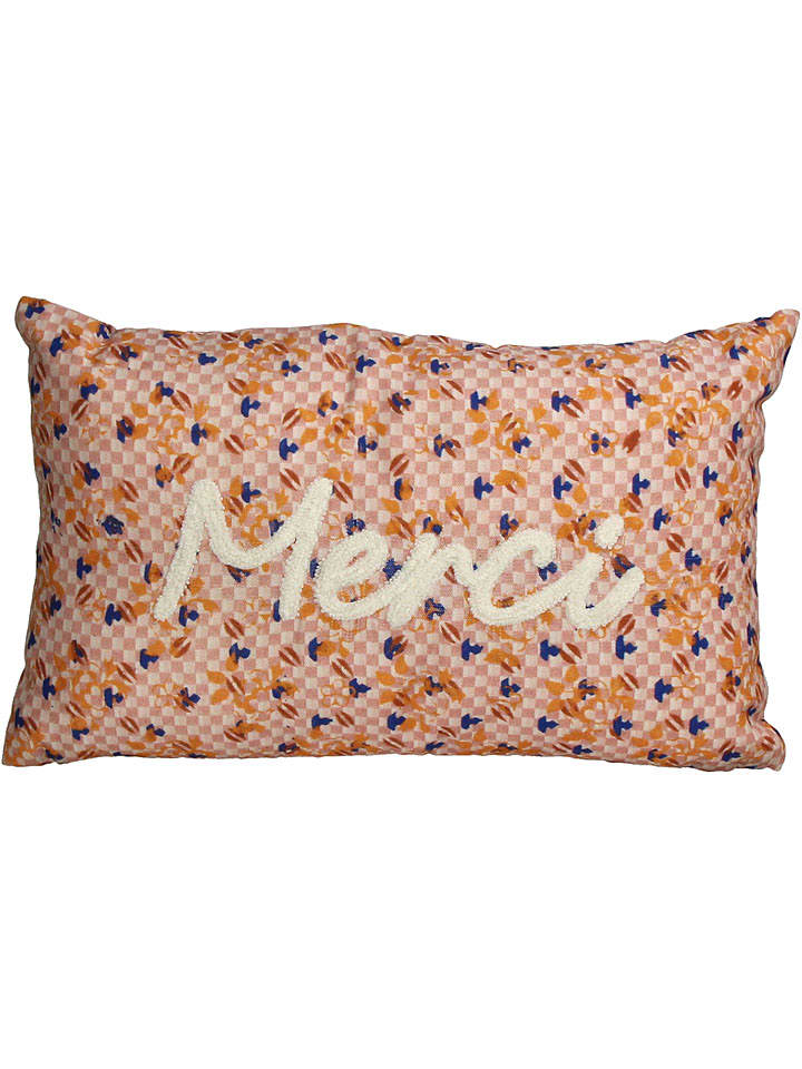Kersten Kissen ''Merci'' in Apricot - (L)30 x (B)50 cm - 16% | Dekokissen
