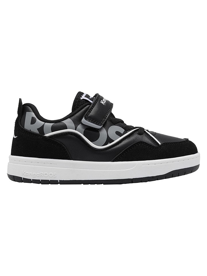 Kangaroos Sneakers "K-CP Allets EV" in Schwarz/ Weiß/ Grau - 22% | Größe 37 | Kindersneakers