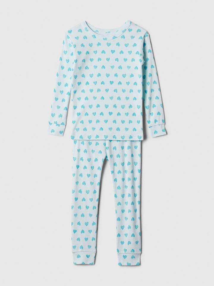 GAP Pyjama in Türkis - 68% | Größe 98 | Baby-waesche