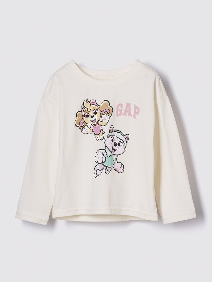 GAP Longsleeve in Creme - 46% | Größe 110 | Baby-langarmshirts