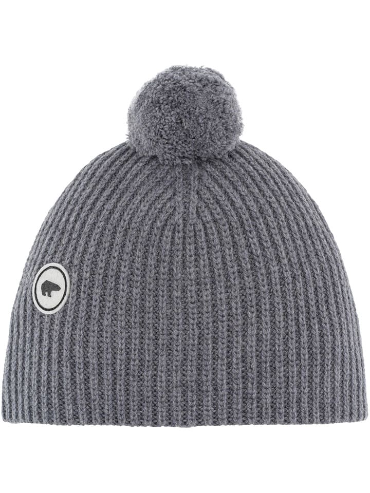 Eisbär Mütze "Mirna" in Grau - 54% | Damen-muetzen-caps