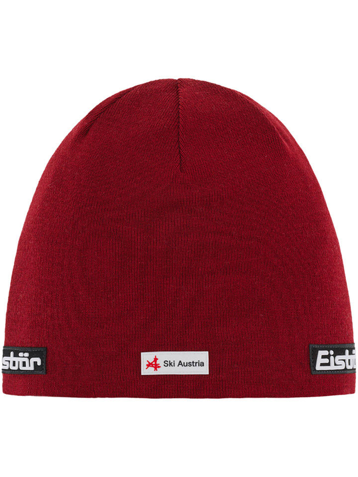 Eisbär Mütze "Kiwano" in Rot in Rot - 43% | Damen-muetzen-caps