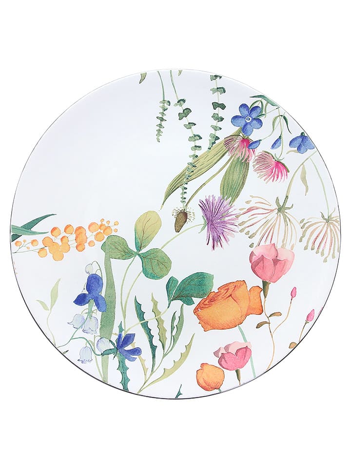 Andrea Fontebasso 1760 Platzteller ''Flora'' in Weiß/ Bunt - Ø 33 cm - 15% | Gedeckter-tisch