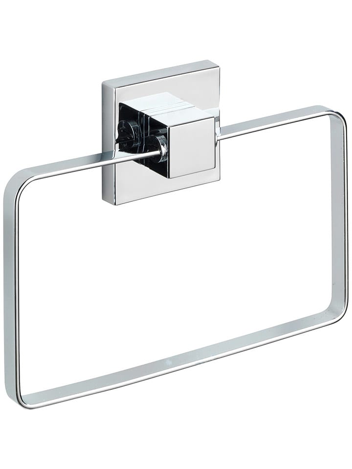 Wenko Handtuchhalter in Silber - (B)18,5 x (H)14 cm - 13% | Badezimmer-accessoires