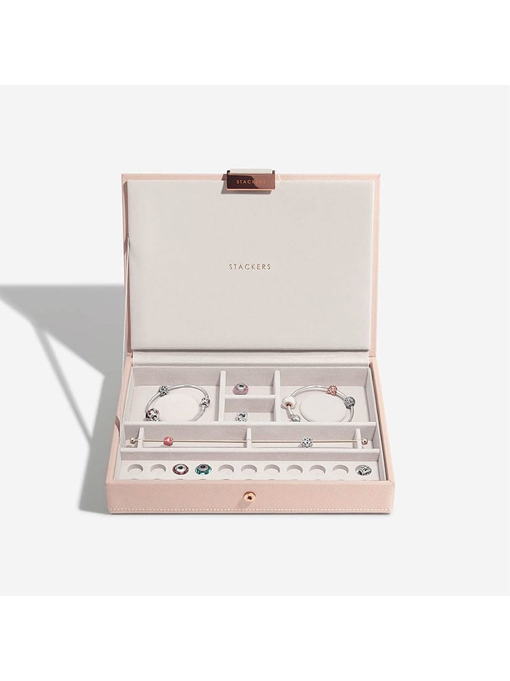 Stackers Schmuckkasten in Rosa - (B)25 x (H)18 x (T)4,2 cm - 15% | Schmuckkaesten