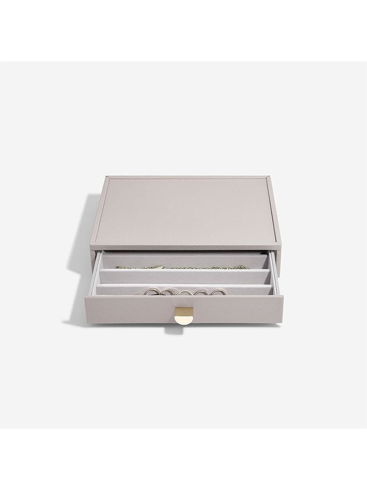 Stackers Schmuckkasten "Classic" in Taupe - (B)25 x (H)18 x (T)5,8 cm - 15% | Schmuckkaesten