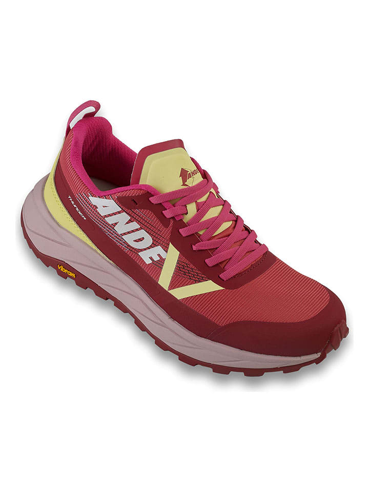 Ande Trekkingschuhe "Thunder" in Rot/ Gelb/ Pink - 60% | Größe 41 | Damen-outdoor-sport-schuhe