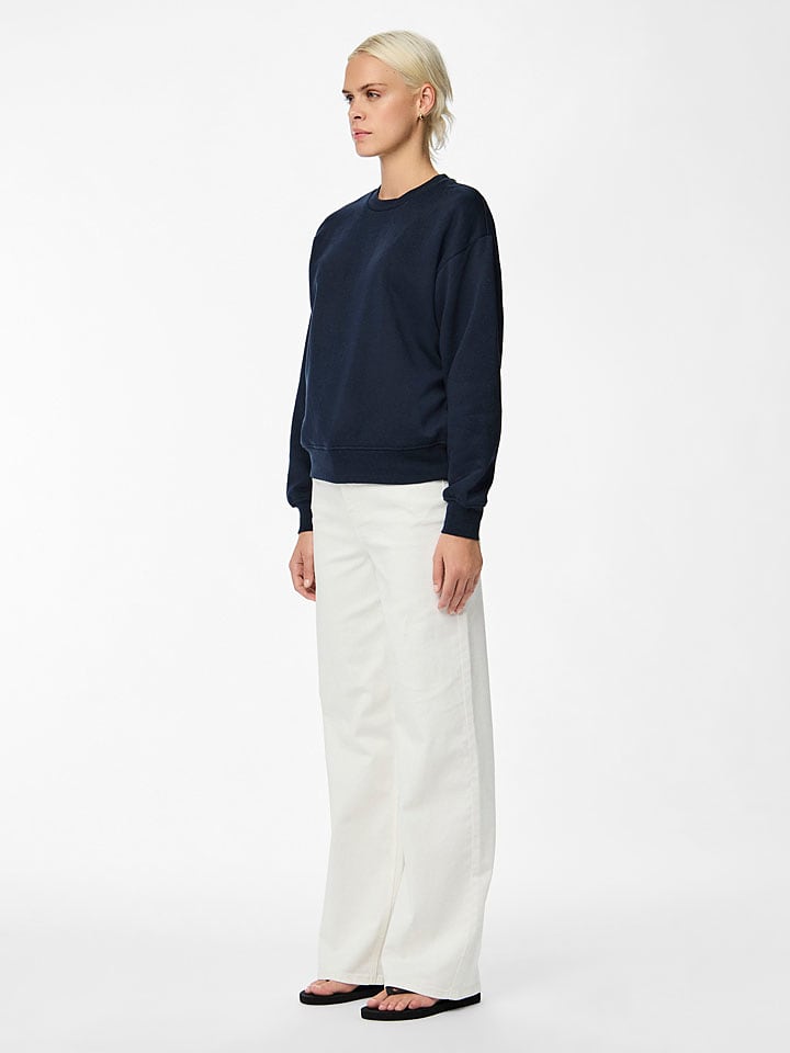 Pieces Sweatshirt "Chilli" in Dunkelblau - 36% | Größe XL | Damen-sweatshirts-jacken