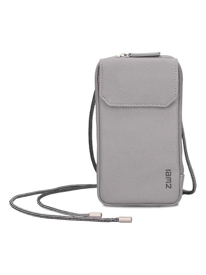 Zwei Handytasche in Grau - (B)10 x (H)19 x (T)3 cm - 43% | Damen-handytaschen