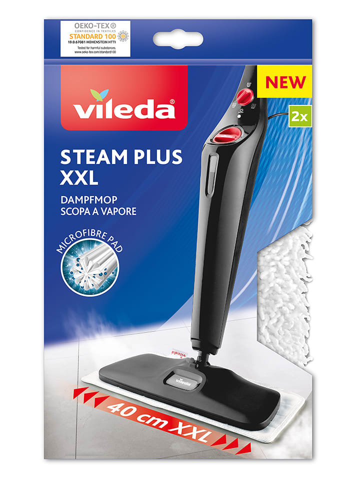 Vileda Ersatzbezüge "Steam Plus XXL" - 2 Stück - 16% | Putzutensilien
