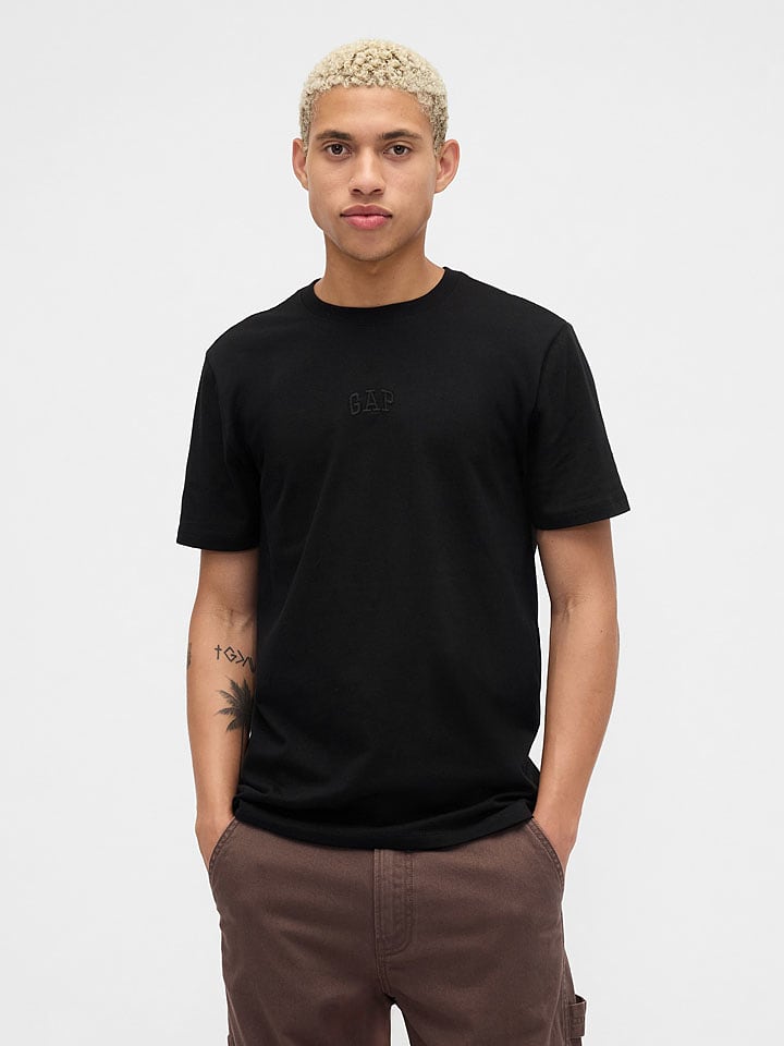 GAP Shirt in Schwarz - 56% | Größe L | Herren-plussize
