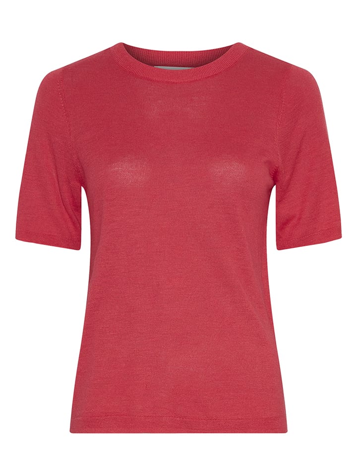 MOSS COPENHAGEN Bluse in Rot - 69% | Größe XS/S | Damen-blusen