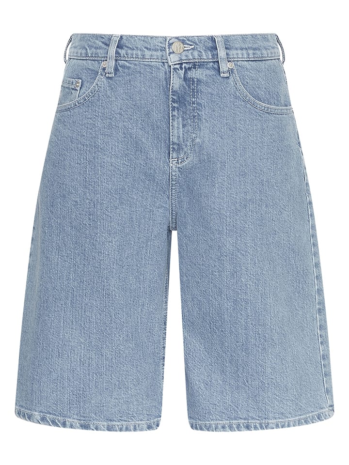MOSS COPENHAGEN Jeans-Bermuda in Hellblau - 53% | Größe S | Shorts