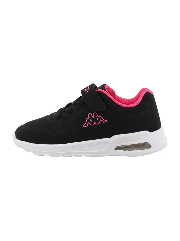 Kappa Sneakers "Mona" in Schwarz/ Pink - 44% | Größe 29 | Kindersneakers