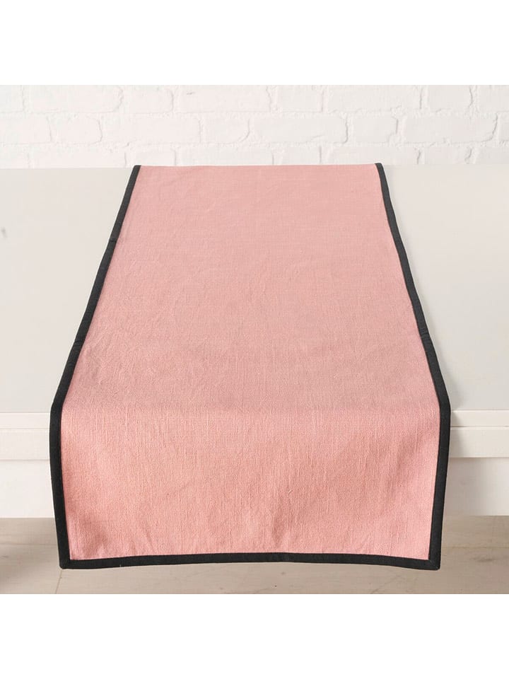 Boltze Tischläufer "Rosay" in Hellrosa - (L)140 x (B)40 cm - 40% |