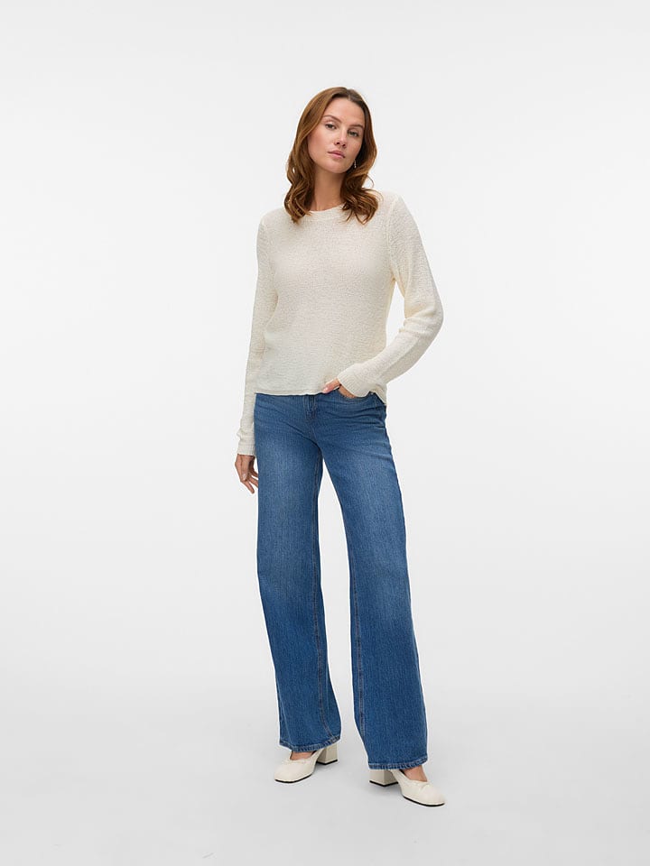 Vero Moda Pullover in Creme - 64% | Größe XS | Damen-pullover-cardigans