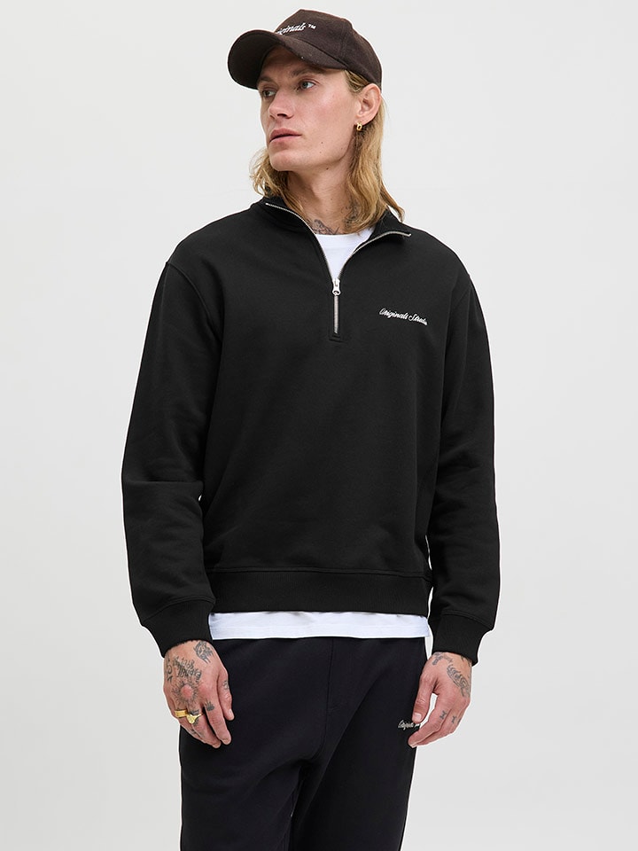 Jack & Jones Bluza "Jornorebro" w kolorze czarnym rozmiar: L
