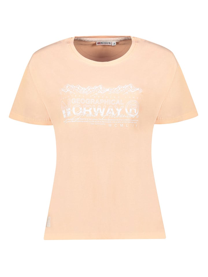Geographical Norway Shirt in Orange - 64% | Größe L | Damen-tops