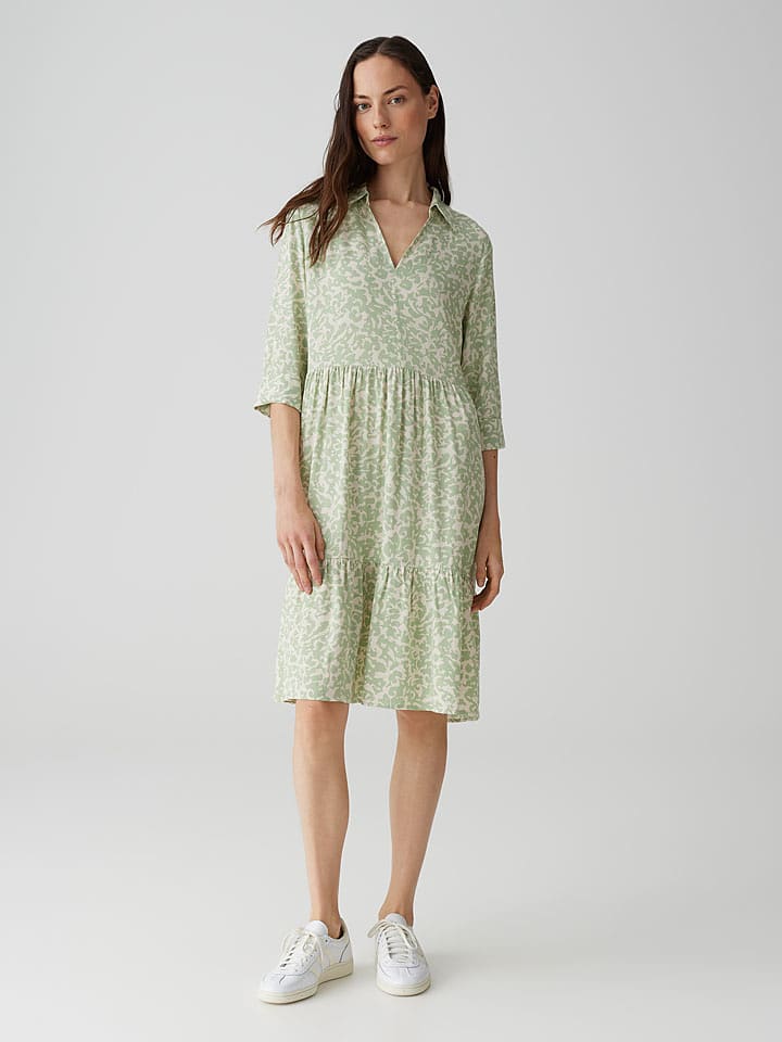 OPUS Kleid in Grün - 50% | Größe 34 | Damen-kleider