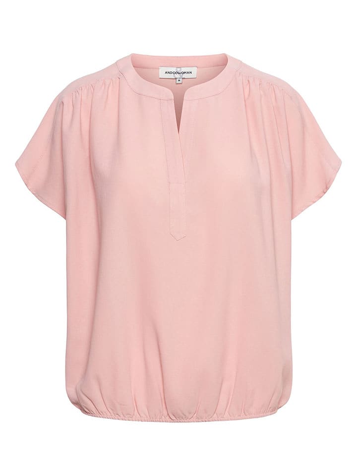 &Co Woman Bluse "Nola" in Rosa - 62% | Größe M | Damen-blusen