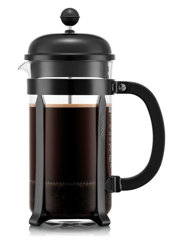 bodum Kaffeebereiter "Chambord" in Schwarz - 1 l - 11% | Gedeckter-tisch