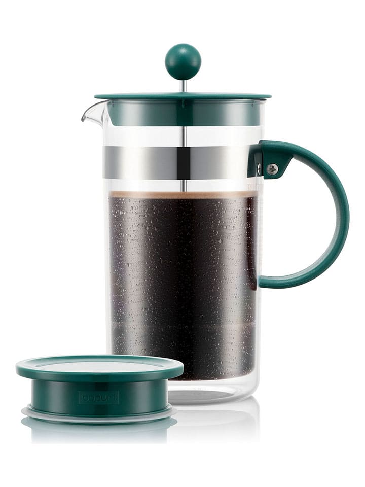 bodum Kaffeebereiter "Bistro Nouveau" in Türkis - 1 l - 34% | Gedeckter-tisch