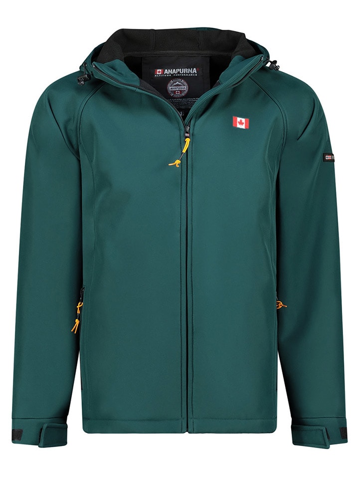 ANAPURNA Softshelljacke "Tamigolorana" in Petrol - 70% | Größe S | Herren-outdoorjacken
