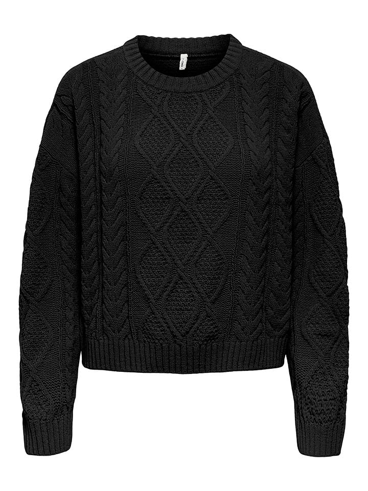 ONLY Pullover in Schwarz - 62% | Größe XL | Damen-pullover-cardigans