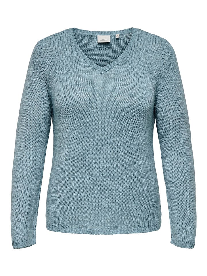 ONLY Pullover in Hellblau - 48% | Größe M-46/48 | Damen-pullover-cardigans
