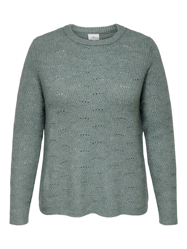 ONLY Pullover in Türkis - 54% | Größe M-46/48 | Damen-pullover-cardigans