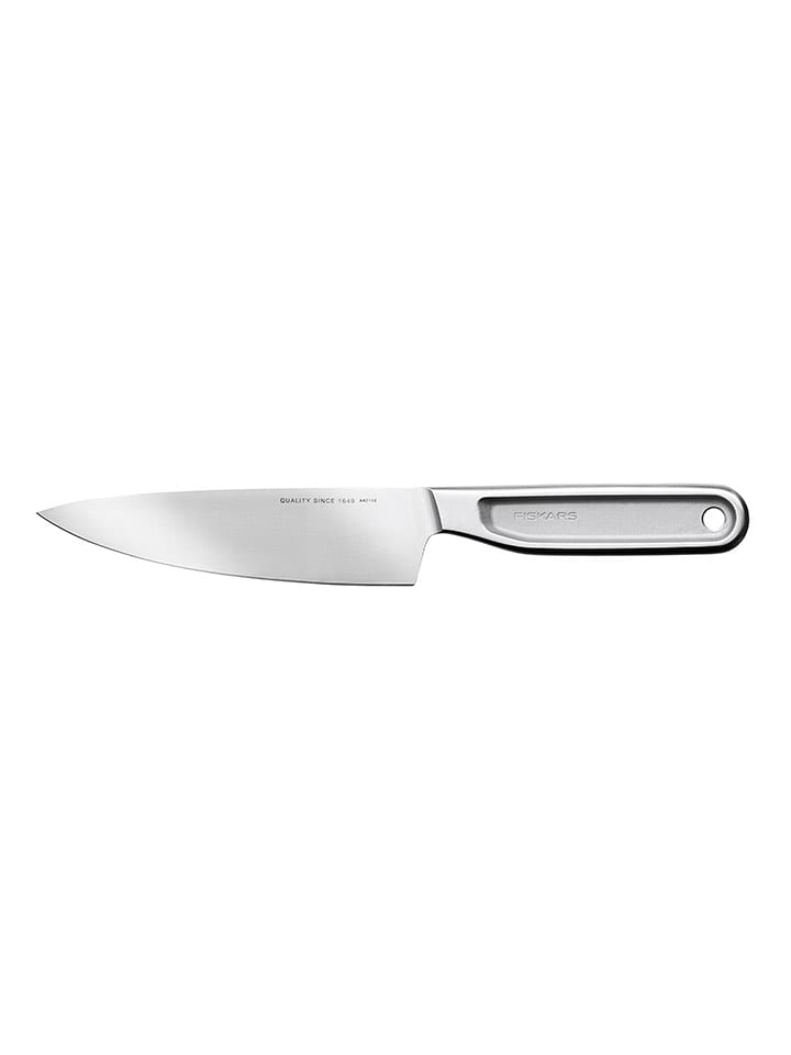 Fiskars Kochmesser in Silber - (L)25,3 cm - 14% | Kuechenhelfer