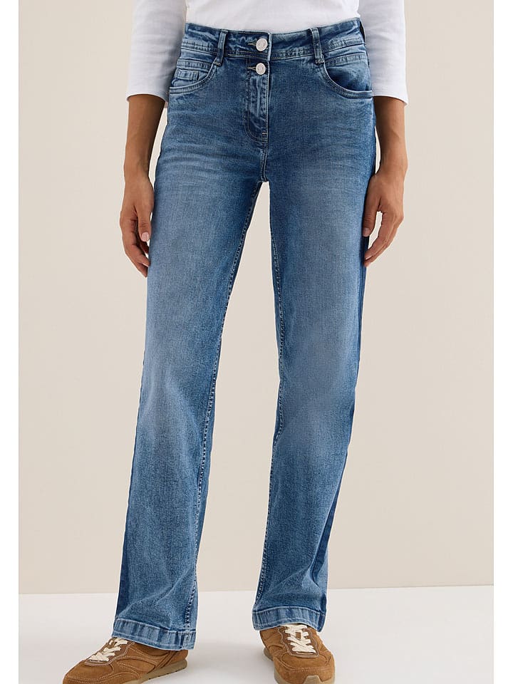 Cecil Jeans - Regular fit - in Blau - 38% | Größe W28/L32 | Damenjeans