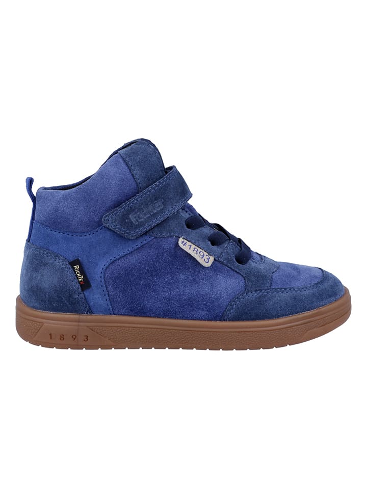Richter Shoes Leder-Sneakers "1893" in Blau - 50% | Größe 31 | Kindersneakers