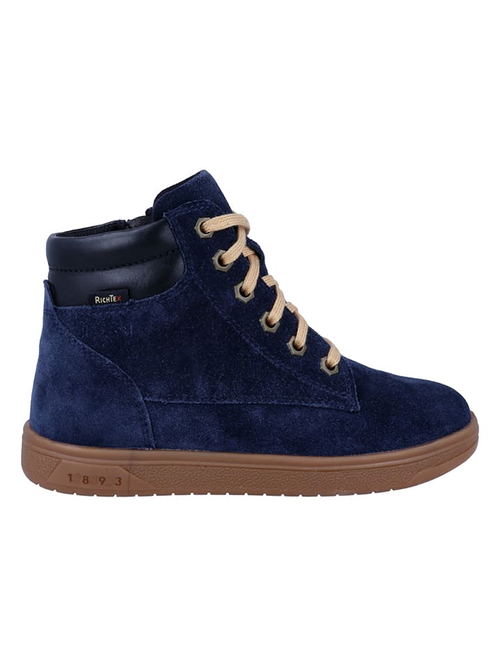 Richter Shoes Leder-Boots "1893" in Dunkelblau - 53% | Größe 30 | Kinderstiefel