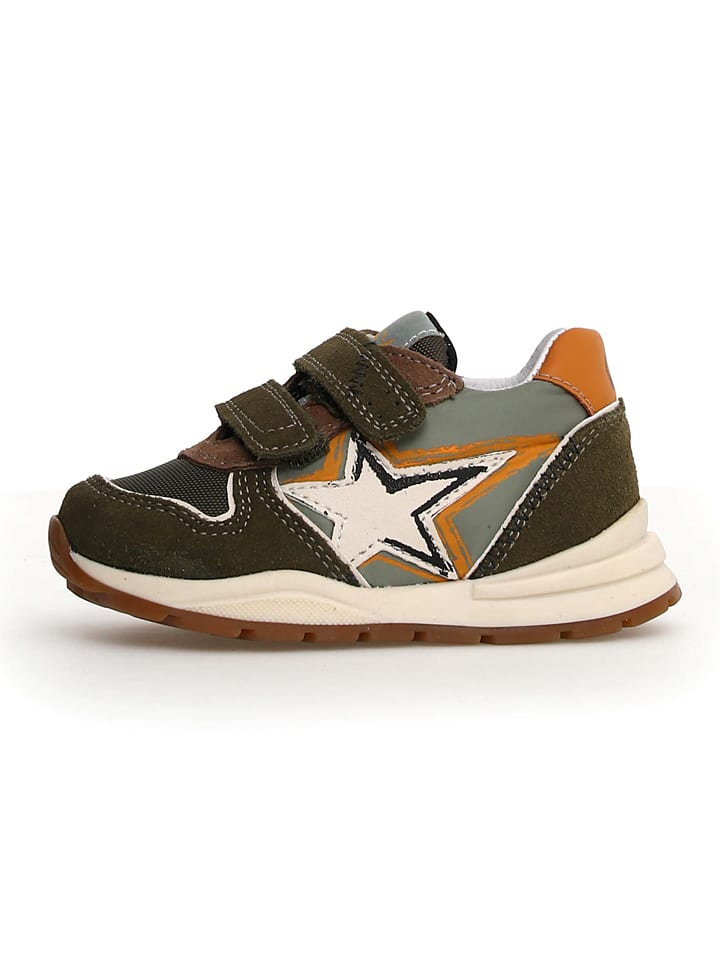 Naturino Sneakers in Khaki/ Orange - 44% | Größe 24 | Kindersneakers